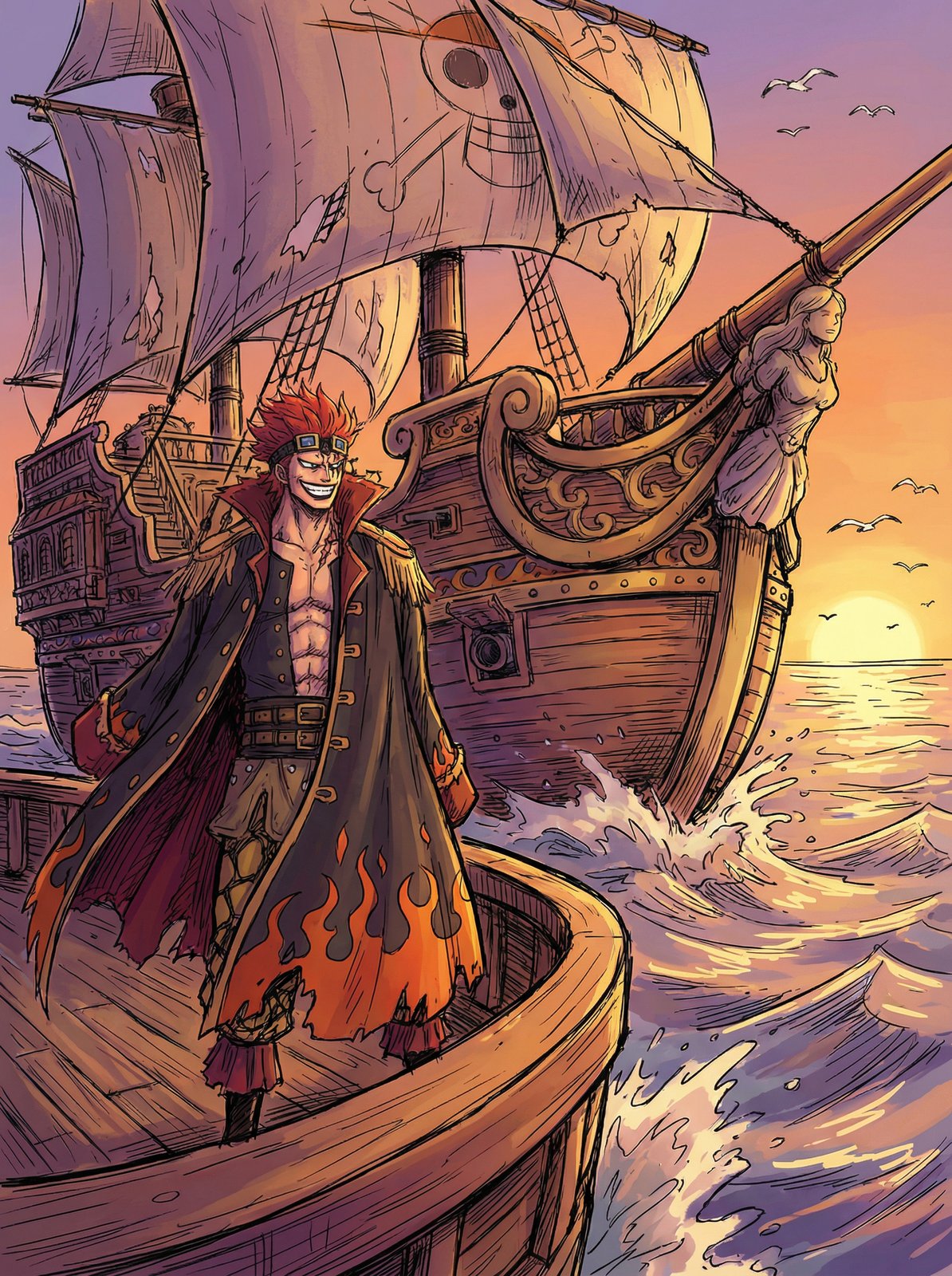 海角社区精选动漫-烈焰船长